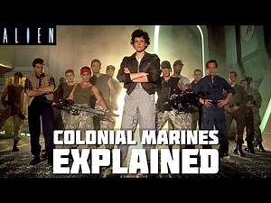 Who were the Colonial Marines in Aliens?