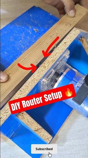 How to Build a Router Guide at Home | Woodworking Tips & Tricks #shorts