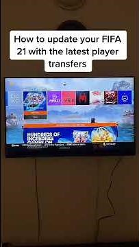 How to update FIFA 21 squads For PS4