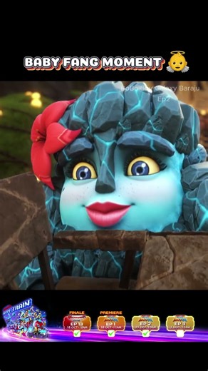 Bukan selalu boleh tengok Fang bersaiz poket 🤣🤣