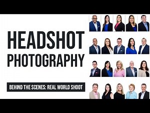 How to Shoot Corporate Headshots : Tips and Tricks