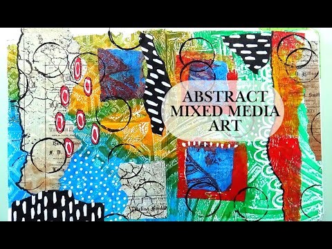 Try This Abstract Collage Art