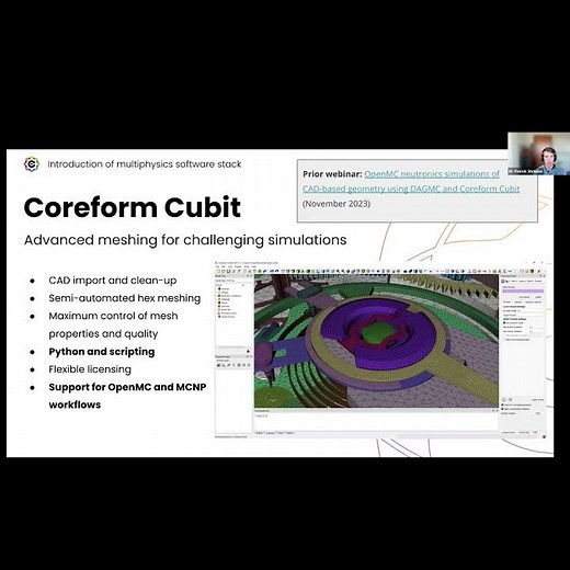 Why use Coreform Cubit as a preprocessor for nuclear multiphysics simulations