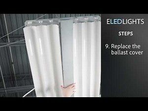 How To Install 4 FT Double Ended Power LED Tubes
