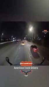 Camaro tries to squeeze between trucks during merge, then comes back for revenge — Dallas, Texas