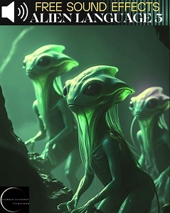 ALIEN LANGUAGE SOUND EFFECT 4 #aliensound #aliens #freesoundeffects #effettisonori #sound #shorts