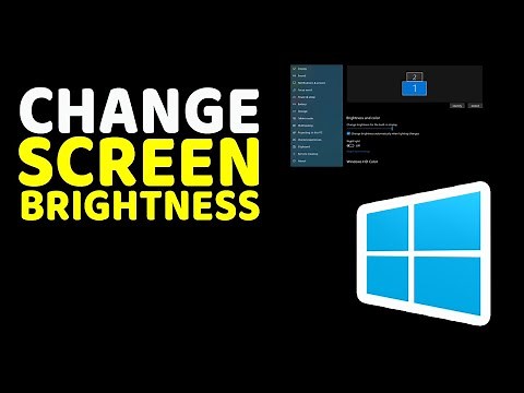 How to Quickly Change Screen Brightness Right From Desktop In Windows 10