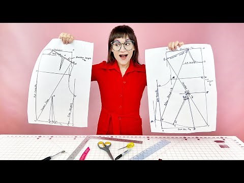 How To Draft A Basic Bodice Pattern Using Your Own Measurements | Sew Anastasia