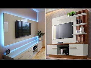 Top 100 Modern Living Room TV Cabinet Design 2024 TV Units | Home Interior Wall Decorating Ideas P8