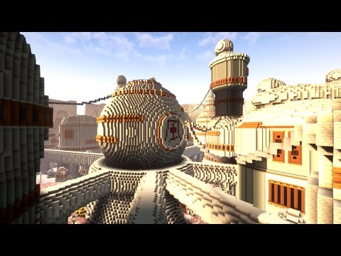 Hidden Sand Village - Minecraft Naruto Map (Download)