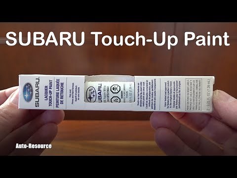 SUBARU touch up paint