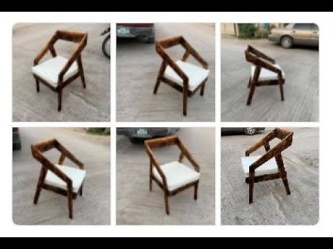 Silla moderna con tarimas office chair with pallets