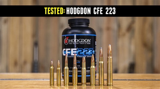 TESTED: Hodgdon’s CFE-223 Smokeless Powder – Ultimate Reloader