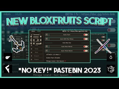 [NEW] BLOX FRUITS Script/Hack MBM Hub | Autofarm | Auto Farm Sea | Auto V4 (Mobile & PC)