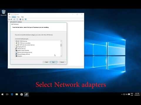 How to Install Microsoft Teredo Tunneling Adapter in Windows 10