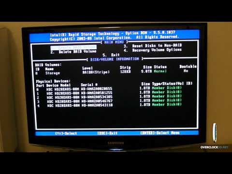 How to set up a RAID array on your motherboard