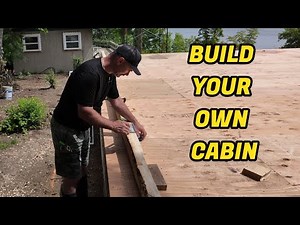 How To Mark Out Basic Wall Framing (Cabin Project)