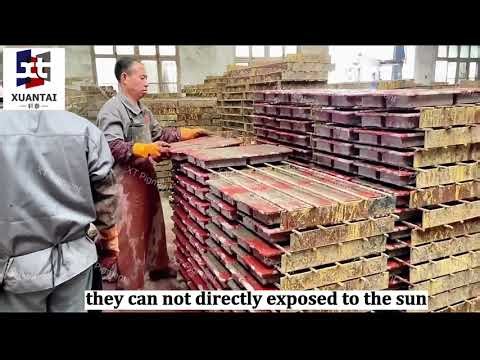 Interlock pavers making process