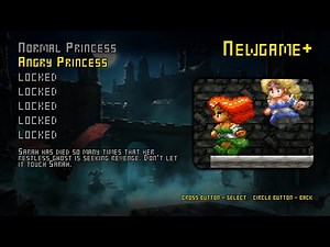 Amazing Princess Sarah - Angry Princess Runthrough - Full Game Playthrough (PS5) - No Commentary