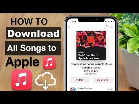 How to Download All Songs in Apple Music Library at Once? (in a Single Click)