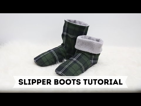 Slipper Boots Tutorial