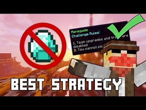 BEDWARS "Renegade" CHALLENGE GUIDE | Hypixel Minecraft