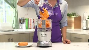 124K views · 3.1K reactions | Veggie Bullet quickly spiralizes, shreds, and slices vegetables. | nutribullet | Facebook