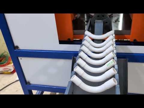 Pvc bend machine 8 cavity latest updated