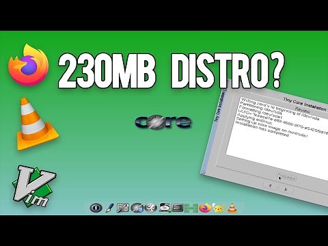 How to install TinyCore Linux! The SMALLEST OS?