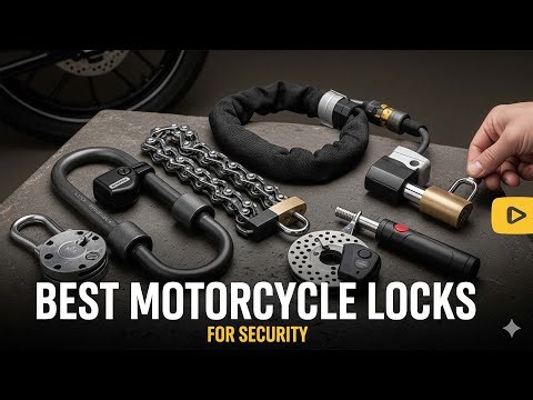 TOP 5 Best Motorcycle Locks for Security 2025