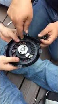 How To Rewind Recoil Pull Starter Spring Small Engine Coil Start - Part2
