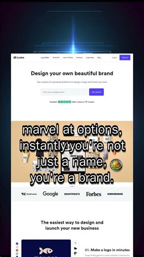 "Looka: Create Your Brand Identity for Free in Minutes"