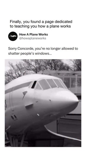 The Concorde remains one of the most iconic aircraft ever built — a sleek, needle-nosed jet that could cruise at over twice the speed of sound. Flying at Mach 2.04 (about 1,350 mph) and altitudes around 60,000 feet, it could cross the Atlantic in just over 3 hours — half the time of a regular airliner. Developed jointly by British and French engineers in the 1960s, it was powered by four Rolls-Royce/Snecma Olympus 593 turbojet engines with afterburners — the same technology used in fighter jets.