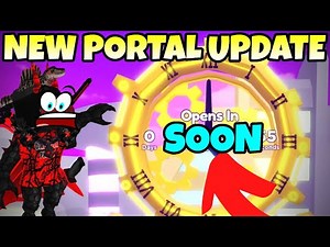 🔴NEW PORTAL UPDATE IN ROBLOX CLICKER SIMULATOR (Update 12)