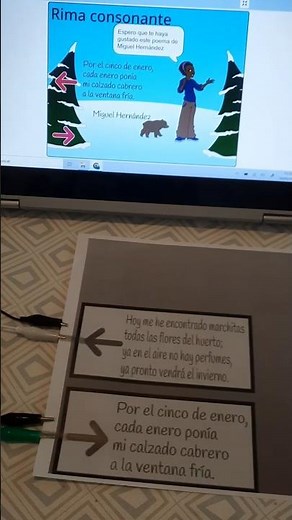 Presentación y cartel interactivo con Scratch y Makey Makey