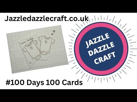 #100 Cards 100 Days #1. Simple Baby Card Tutorial | Stampin’ Up! Inspiration