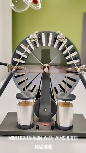 Exploring Electrostatics with a Wimshurst Machine