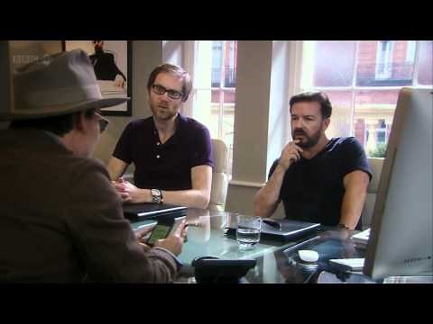 Johnny Depp and Ricky Gervais