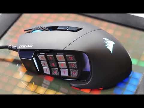Ultimate MMO Gaming Mouse? 🔥 Corsair Scimitar RGB Elite Hands-On Review!