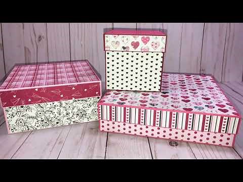 Explosion Board Gift Boxes Tutorial!
