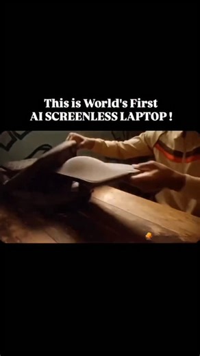 ChatGPT l Prompts l AI Tips on Instagram: "This is the world's first AI Screenless laptop. AI world is changing rapidly. DM for Credit/Removal Follow us for more AI & tech updates #Al #technology #techNews, #artificialIntelligence #techupdates Innovation, Machine Learning, FutureTech, DeepLearning, DataScience, Gemini3, AgenticAl, Digital Transformation, Coding, Instatech, Robotics, Cybersecurity, BigData, AlEthics, StartupLife Technology ArtificialIntelligence Innovation FutureTech Al Machine L