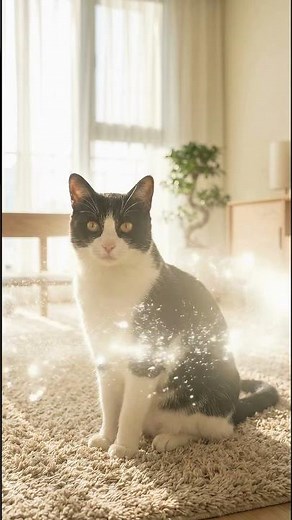 Real Life Neko Girl Transformation 😳💖 (So Cute!) #waifu #neko #shorts #cat #dance #cute #tuxedocat