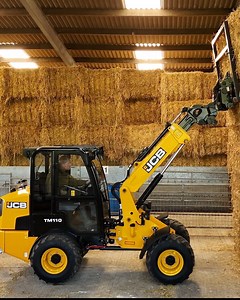 38K views · 554 reactions | The new beginning. Introducing the #JCB TM110, our smallest telescopic wheel loader that is compact, versatile and strong. Discover more: go.jcb.com/uhXNq. | JCB Agriculture | Facebook