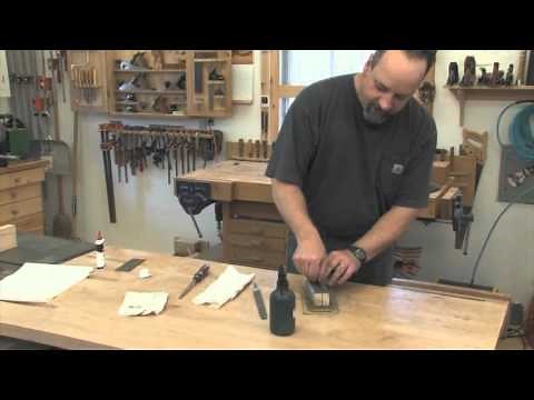 How to Sharpen a Card Scraper