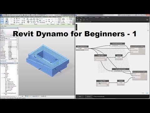 Revit Dynamo Tutorial for Beginners - 1