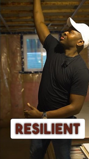 Installing Resilient Channel in Basement for Insulation and Soundproofing