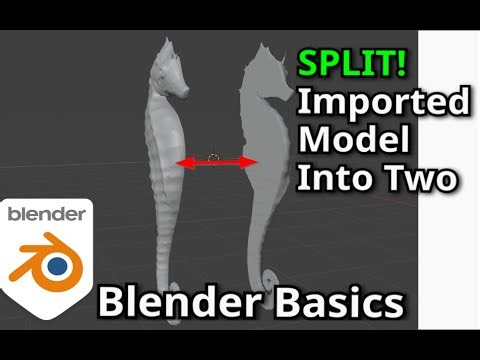 Blender for Beginners: How to Split an STL or Mesh Object Using the Bisect Tool