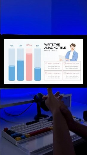 Create a Cylinder Chart Graph in PowerPoint #ppt #graph