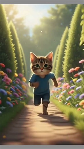 Fun time cat Maze runner