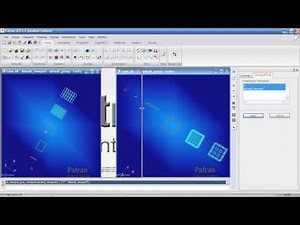 MSC Nastran; Patran Tutorial - Patran Home Tab Tools Overview Video Lecture | Nastran: Basic Tutorial for Students - Design Softwares